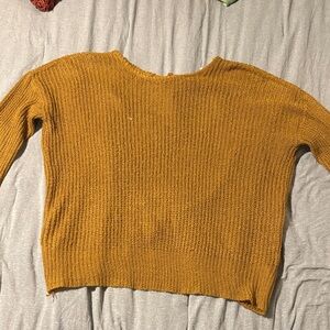 Yellow Sweater